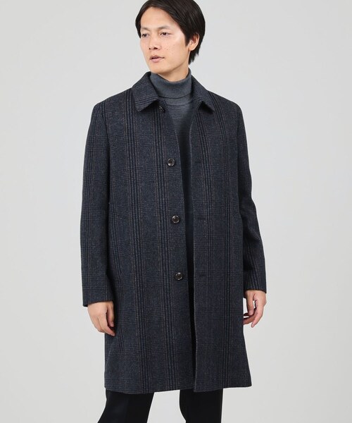 Acne Studios MAGMA CHECK ステンカラーコート ◇モッサコート＆ステン