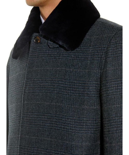Brioniブリオーニ　ジャケット ブリオーニ Brioni】合い物カシミヤ100%ジャガード織り