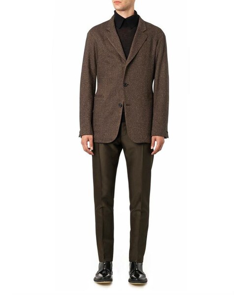 CERRUTI（チェルッティ）の「Cerruti 1881 Paris Single-breasted blazer（ジャージ・メンズ・other・48 FR/IT/52 FR/IT/46 FR/IT）」の3枚目の写真