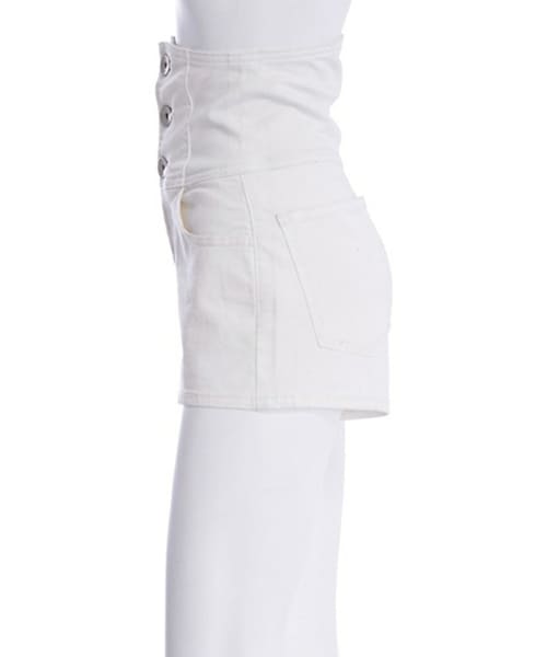 GYDA（ジェイダ）の「フロントボタンハイウエストショートパンツ