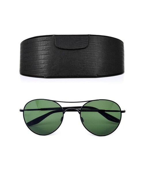 BARTON PERREIRA(バートン ペレイラ)の「Barton Perreira Sauvestre round-framed sunglasses(サングラス・メンズ・other・ONE SIZE)」の4枚目の写真