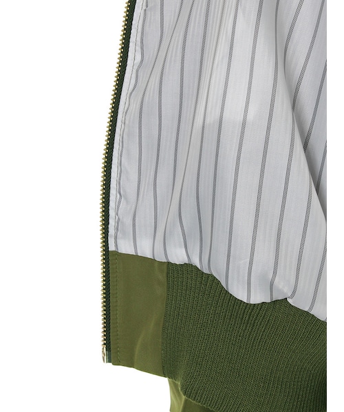 jouetie（ジュエティ）の「レースアップＭＡ－１（ジャケット/アウター・レディース・ネイビー/カーキ・M）」の12枚目の写真