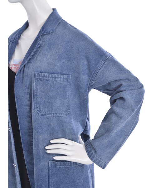 jouetie（ジュエティ）の「デニムワークジャケット（ジャケット/アウター・レディース・アイスブルー/インディゴ/ミックス）」の14枚目の写真