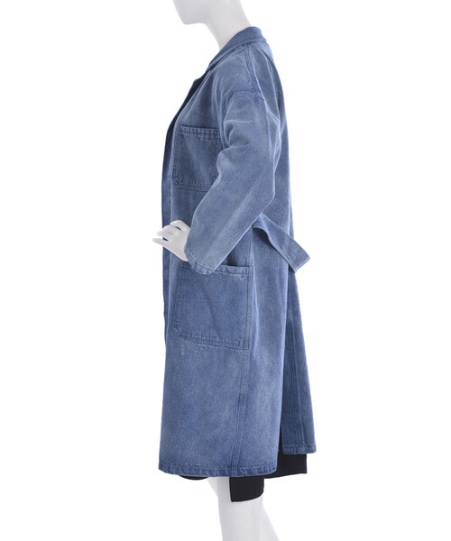 jouetie（ジュエティ）の「デニムワークジャケット（ジャケット/アウター・レディース・アイスブルー/インディゴ/ミックス）」の9枚目の写真
