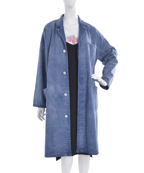 jouetie（ジュエティ）の「デニムワークジャケット（ジャケット/アウター・レディース・アイスブルー/インディゴ/ミックス）」の8枚目の写真