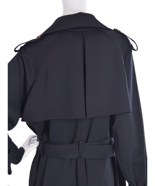 jouetie（ジュエティ）の「ラグランロングトレンチ（ジャケット/アウター・レディース・ブラック/ベージュ/カーキ）」の10枚目の写真