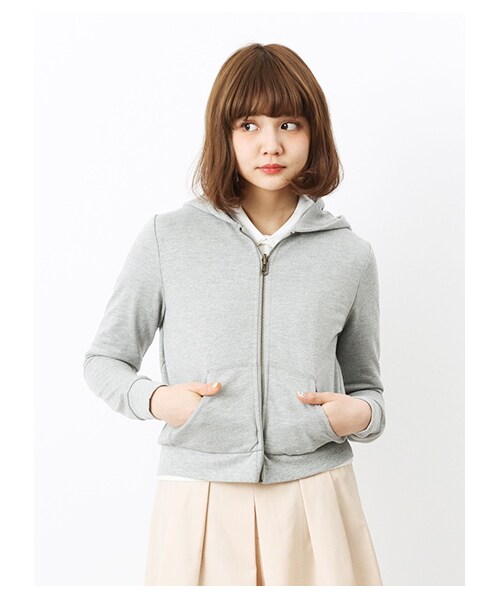 earth music&ecology(アースミュージックアンドエコロジー)の「<サイズコンシェルジュ>3Wayミリタリーブルゾン(ブルゾン ・レディース・カーキ/ネイビー・L)」の8枚目の写真