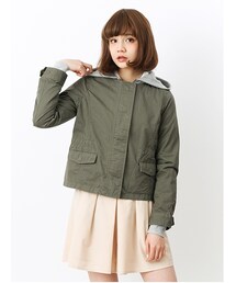 earth music&ecology | <サイズコンシェルジュ>3Wayミリタリーブルゾン(ジャケット/アウター)