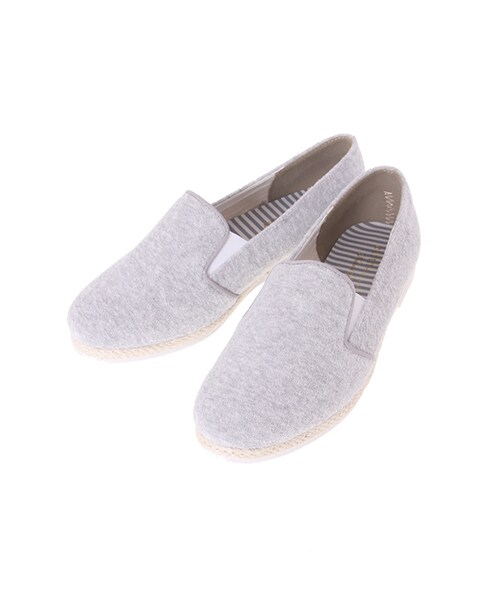 earth music&ecology（アースミュージックアンドエコロジー）の「<サイズコンシェルジュ>パイルスリッポンシューズ（パンプス・レディース・ホワイト/グレー/ネイビー・25cm）」の9枚目の写真
