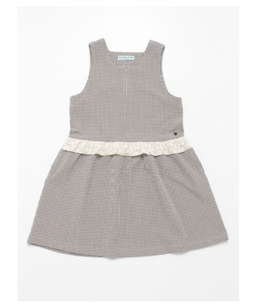 ギンガムチェックワンピース