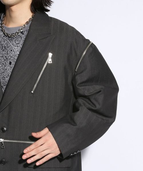 【HARE】ZIPデザインジャケット HARE（ハレ）の「ZIPデザインジャケット（）」 - WEAR