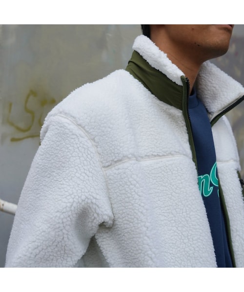 BEN DAVIS（ベンデイビス）の「BEN DAVIS【BOA JACKET STAND】ボアジャケットスタンド（その他・メンズ・BEIGE/GREY/OFF WHITE・M/L/XL）」の7枚目の写真