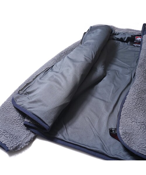 BEN DAVIS（ベンデイビス）の「BEN DAVIS【BOA JACKET STAND】ボアジャケットスタンド（その他・メンズ・BEIGE/GREY/OFF WHITE・M/L/XL）」の9枚目の写真