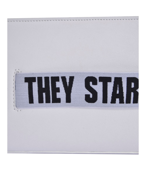 jouetie（ジュエティ）の「JQDゴムクラッチ（バッグ・レディース・オフホワイト/ブラック）」の8枚目の写真