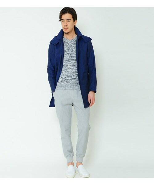 KATHARINE HAMNETT LONDON （キャサリンハムネットロンドン）の「STRETCH JOG PANTS（パンツ・メンズ・ブラック/レッド/グレー/オフホワイト・S/M/L）」の20枚目の写真