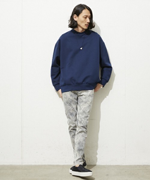 DISCOVERED（ディスカバード）の「DISCOVERED×MIDWEST 【別注】オーバーサイズスウェット（スウェット・メンズ・ホワイト/ブラック/ネイビー・FREE）」の6枚目の写真