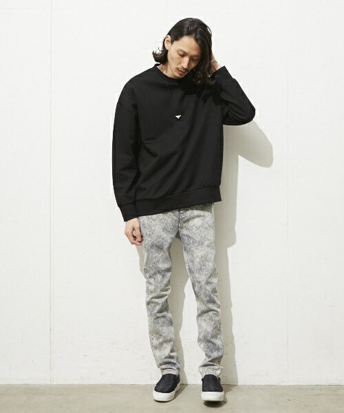 DISCOVERED（ディスカバード）の「DISCOVERED×MIDWEST 【別注】オーバーサイズスウェット（スウェット・メンズ・ホワイト/ブラック/ネイビー・FREE）」の5枚目の写真