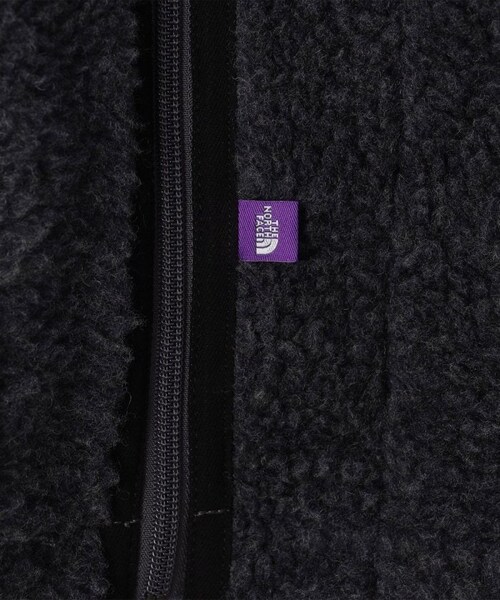 THE NORTH FACE PURPLE LABEL（ザ ノースフェイス パープルレーベル）の「Wool Boa Field Reversible Jacket（その他・メンズ・チャコールグレー/ブラック・M）」の5枚目の写真