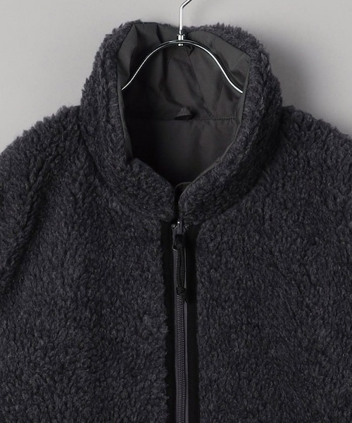 Wool Boa Field Reversible Jacket