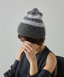 【PAPILLONNER/パピヨネ】ラインニットワッチ