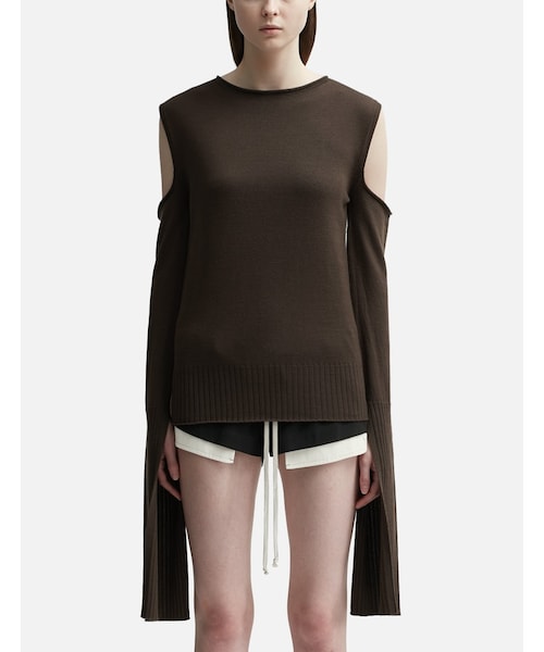 トップス rick owens cape sleeve knit Rick Owens（リックオウエンス）の「CAPE SLEEVE KNIT（）」 - WEAR