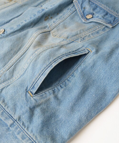 HOLIDAY（ホリデイ）の「PAINT DENIM PUFF JACKET（）」 - WEAR