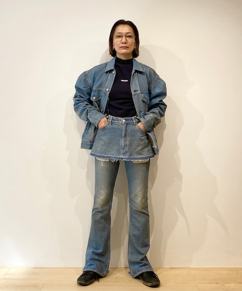 HOLIDAY（ホリデイ）の「PAINT DENIM PUFF JACKET（）」 - WEAR