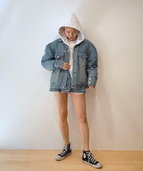 HOLIDAY（ホリデイ）の「PAINT DENIM PUFF JACKET（）」 - WEAR