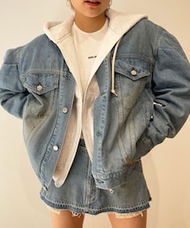 HOLIDAY（ホリデイ）の「PAINT DENIM PUFF JACKET（）」 - WEAR