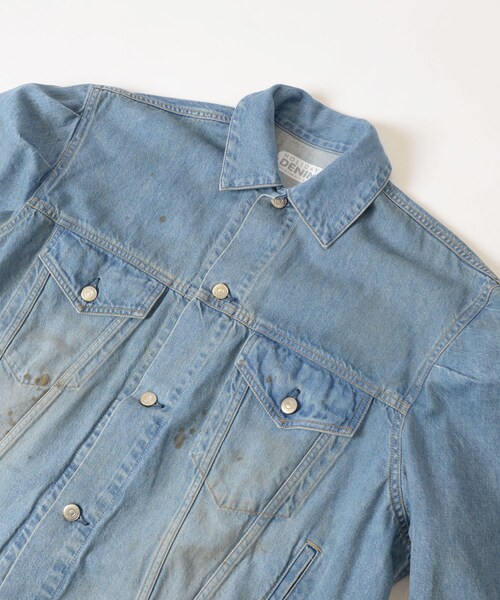 HOLIDAY（ホリデイ）の「PAINT DENIM PUFF JACKET（）」 - WEAR