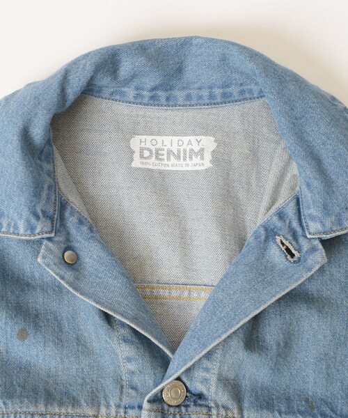HOLIDAY（ホリデイ）の「PAINT DENIM PUFF JACKET（）」 - WEAR