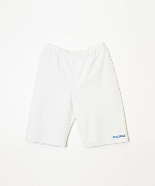 POLYCOTTON SWEAT HALF PANTS