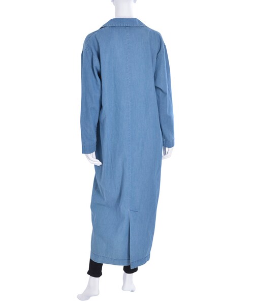 GYDA（ジェイダ）の「エアーマキシチェスターコート（ジャケット/アウター・レディース・ブラック/ブルー/ベージュ）」の8枚目の写真