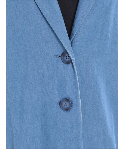 GYDA（ジェイダ）の「エアーマキシチェスターコート（ジャケット/アウター・レディース・ブラック/ブルー/ベージュ）」の12枚目の写真