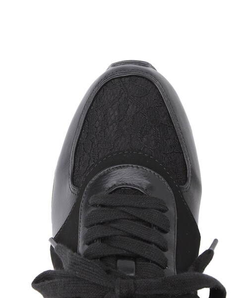 jouetie（ジュエティ）の「【CASUAL】jouetie BABYスニーカー（シューズ・レディース・オフホワイト/ブラック/ベビーピンク・M/L）」の9枚目の写真