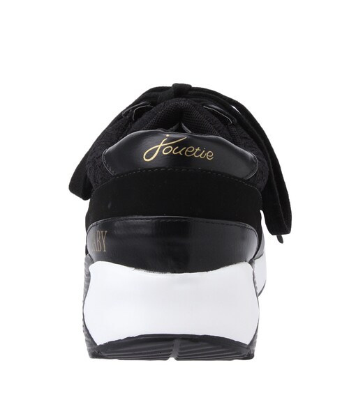 jouetie（ジュエティ）の「【CASUAL】jouetie BABYスニーカー（シューズ・レディース・オフホワイト/ブラック/ベビーピンク・M/L）」の8枚目の写真