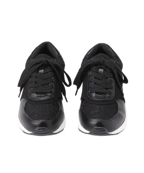 jouetie（ジュエティ）の「【CASUAL】jouetie BABYスニーカー（シューズ・レディース・オフホワイト/ブラック/ベビーピンク・M/L）」の5枚目の写真