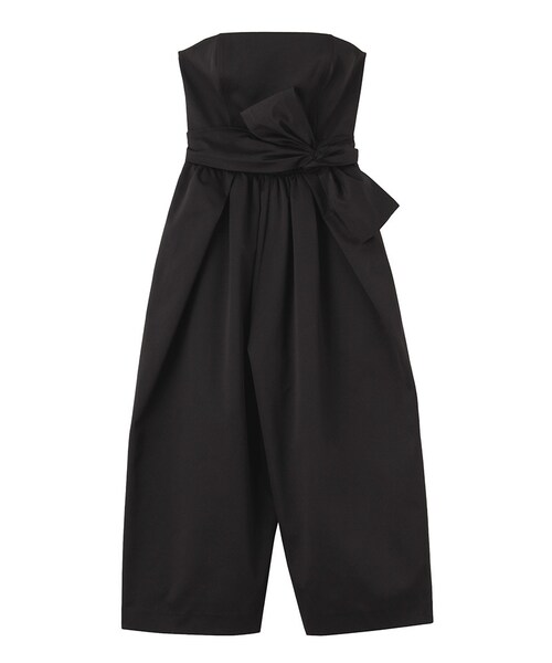 LAGUNAMOON（ラグナムーン）の「【LADY】ベアガウチョパンツドレス（オールインワン・サロペット・レディース・ブラック/ネイビー・S）」の11枚目の写真