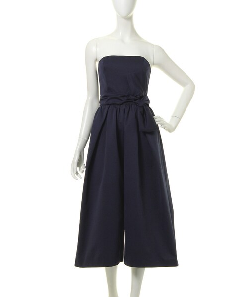 LAGUNAMOON（ラグナムーン）の「【LADY】ベアガウチョパンツドレス（オールインワン・サロペット・レディース・ブラック/ネイビー・S）」の2枚目の写真