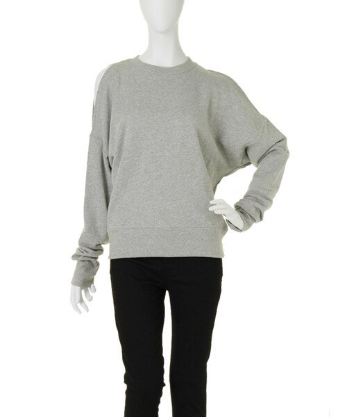 LAGUNAMOON(ラグナムーン)の「【CASUAL】スリットショルダープルオーバー(トップス・レディース・ホワイト/グレー/ブラック/カーキ・F)」の3枚目の写真