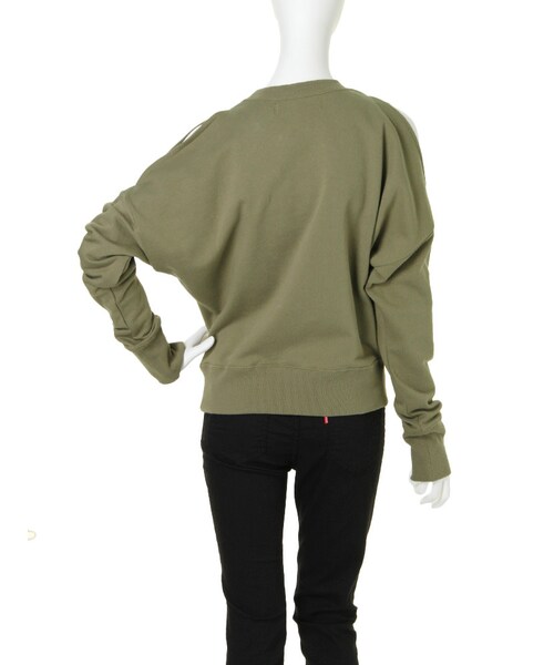 LAGUNAMOON(ラグナムーン)の「【CASUAL】スリットショルダープルオーバー(トップス・レディース・ホワイト/グレー/ブラック/カーキ・F)」の7枚目の写真