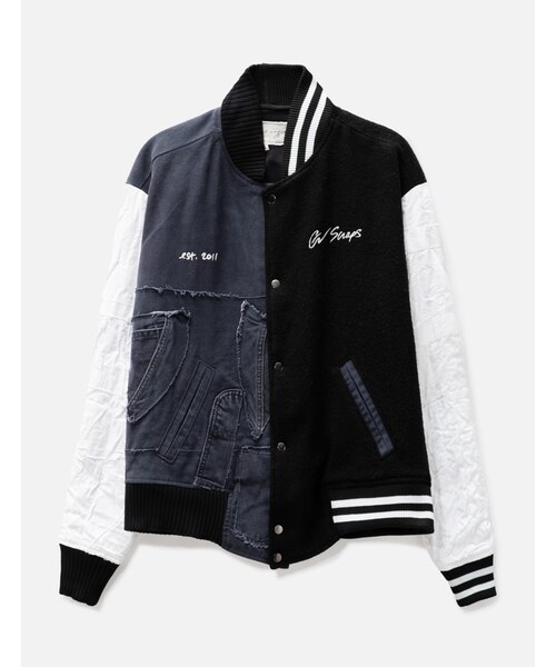 Black Blanket Varsity Jacket