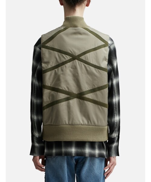 GREG LAUREN（グレッグローレン）の「Army Nylon Vest（）」 - WEAR