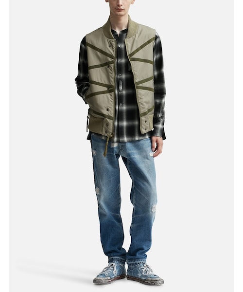 GREG LAUREN（グレッグローレン）の「Army Nylon Vest（）」 - WEAR