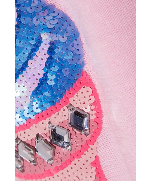 Markus Lupfer （マーカスルプファー）の「Markus Lupfer Ice-Cream sequined cotton sweater（ニット/セーター・レディース・Pink・medium/x small/small/large）」の3枚目の写真