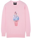 Markus Lupfer | Markus Lupfer Ice-Cream sequined cotton sweater(針織衫)