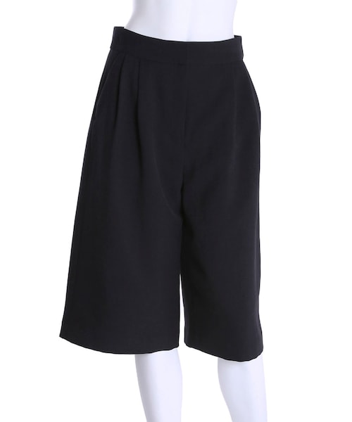 MERCURYDUO(マーキュリーデュオ)の「【LUX】 サップガウチョパンツ(パンツ・レディース・オフホワイト/ブラック/ネイビー)」の2枚目の写真