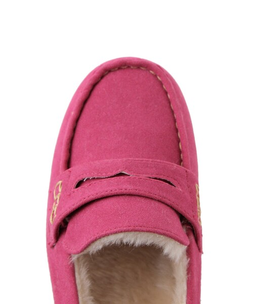 MERCURYDUO（マーキュリーデュオ）の「【GDS】 スウェードローファーモカシン（シューズ・レディース・グレー/ブラック/ピンク/オレンジ/グリーン/ベージュ/キャメル・36/38）」の14枚目の写真