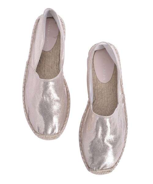 MERCURYDUO（マーキュリーデュオ）の「【GDS】 マルチエスパドリーユ（シューズ・レディース・シャーベット/シルバー）」の2枚目の写真