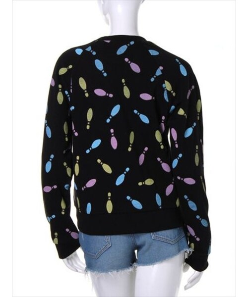 merry jenny（メリージェニー）の「【casual】ボーリング裏毛トップス（トップス・レディース・オフホワイト/ブラック/ラベンダー・F）」の6枚目の写真